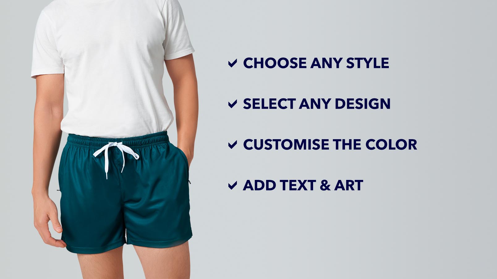 Custom hot sale athletic shorts